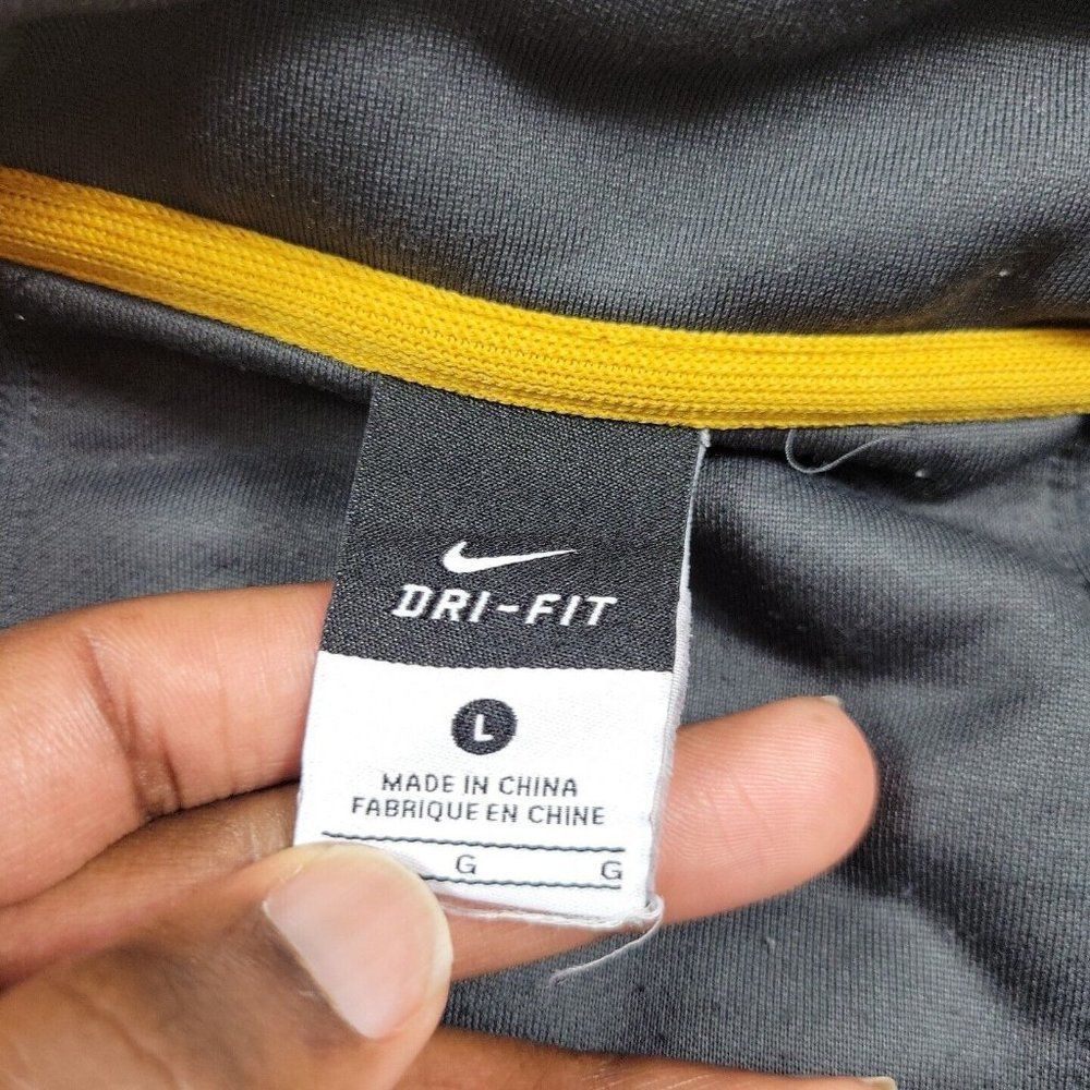 Nike Gray and Yellow Lightweight Jacket - Mizzou - Picture 2 of 11